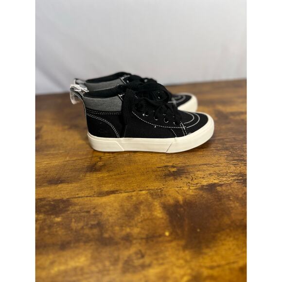 NWT Old navy boys 1y black retro y2k hightop sneakers - Picture 8 of 8